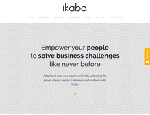 Tablet Screenshot of ikabo.com